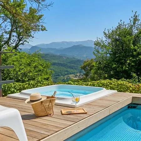 La Chiesetta - Private Pool And Jacuzzi - Borgo Canapegna 别墅 法布里亚诺