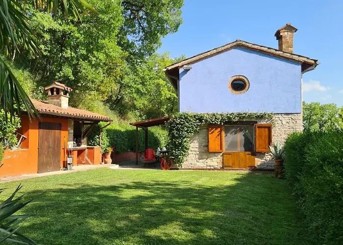 别墅 La Chiesetta - Private Pool And Jacuzzi - Borgo Canapegna 法布里亚诺