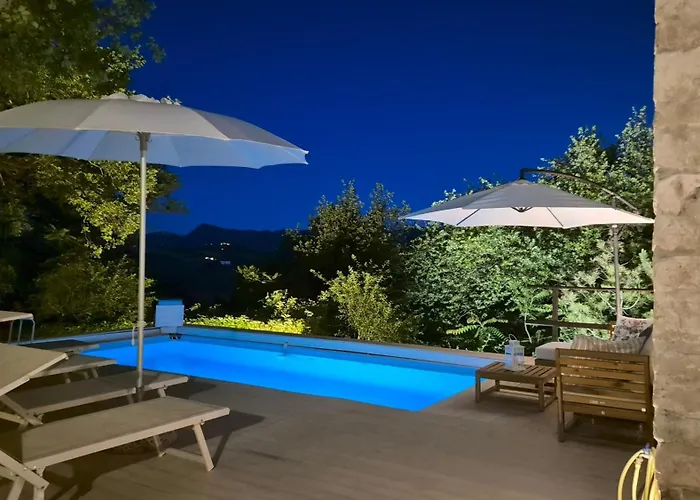 别墅 La Chiesetta - Private Pool And Jacuzzi - Borgo Canapegna *